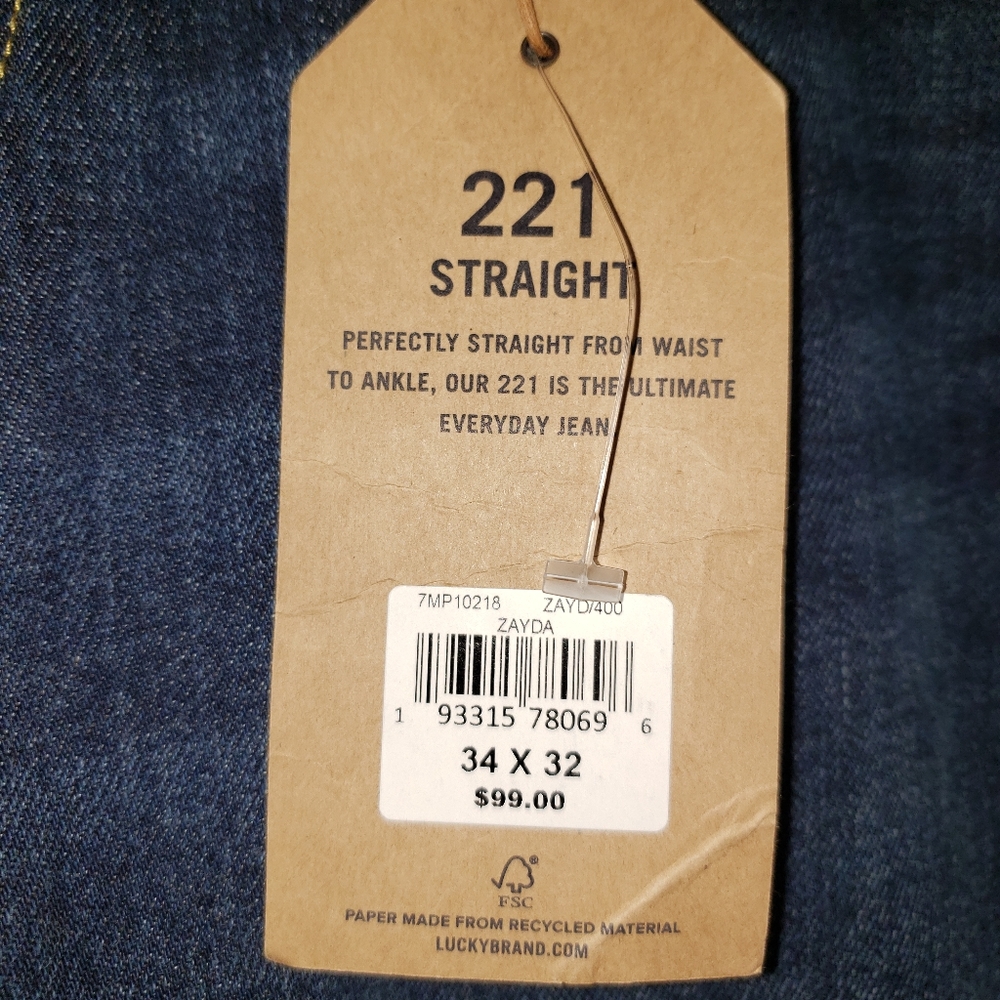Men's lucky brand jeans